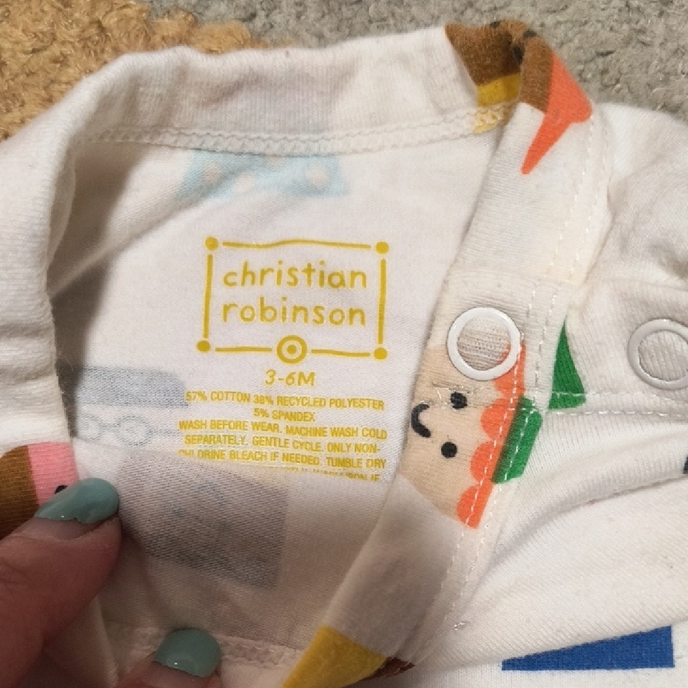 Colorful Baby Onesie - Picture 2 of 3